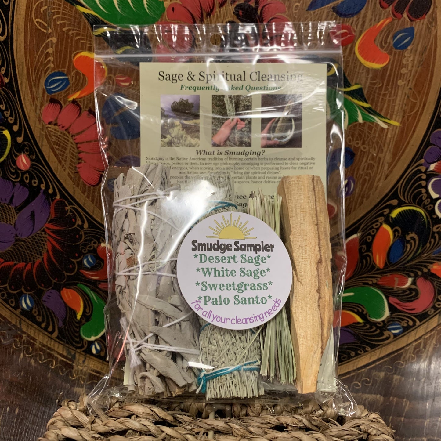 Smudge Sampler Pack 4 Piece