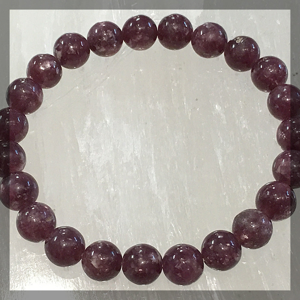 Bracelet, Lepidolite, JBE009
