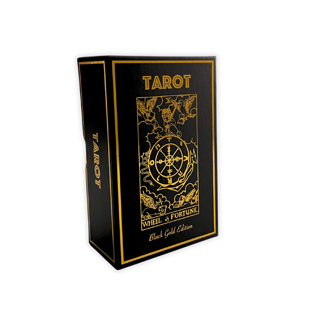 Foil Black Gold Tarot Deck