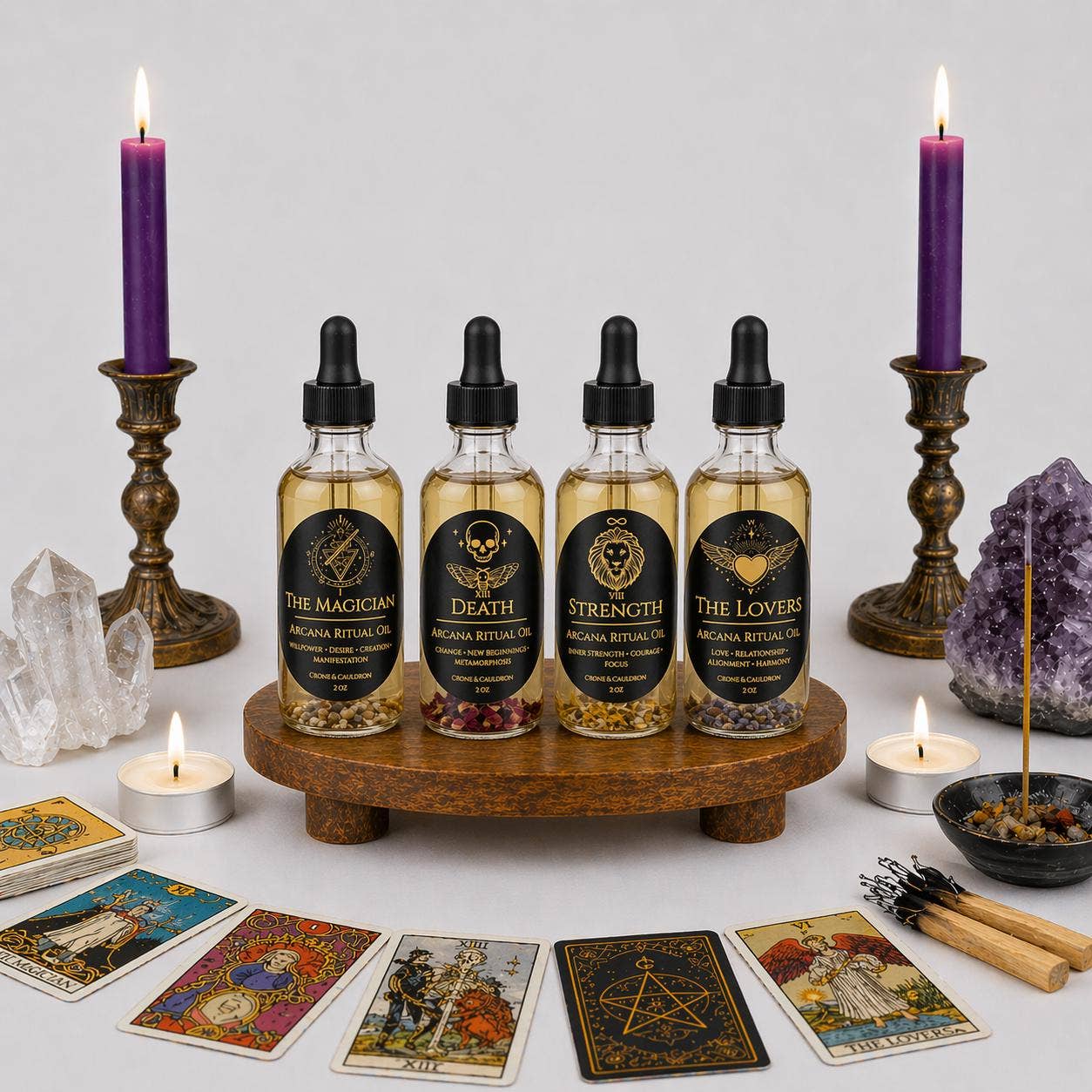 Arcana - Wheel of Fortune Ritual Oil (2oz)