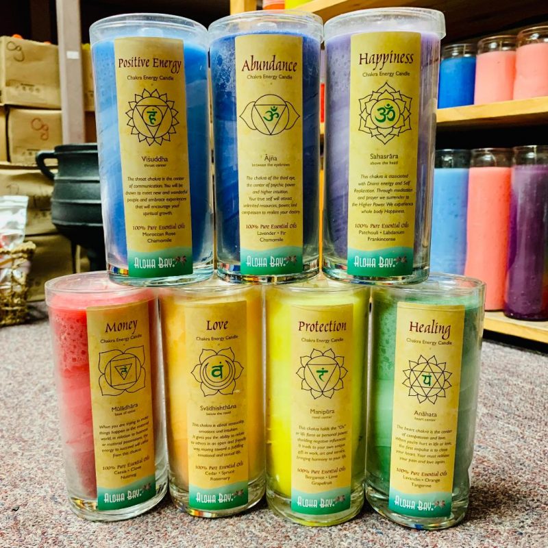 Chakra Jars by Aloha Bay