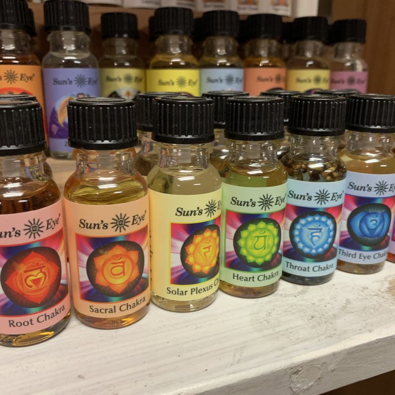 Sun's Eye Chakra Oils