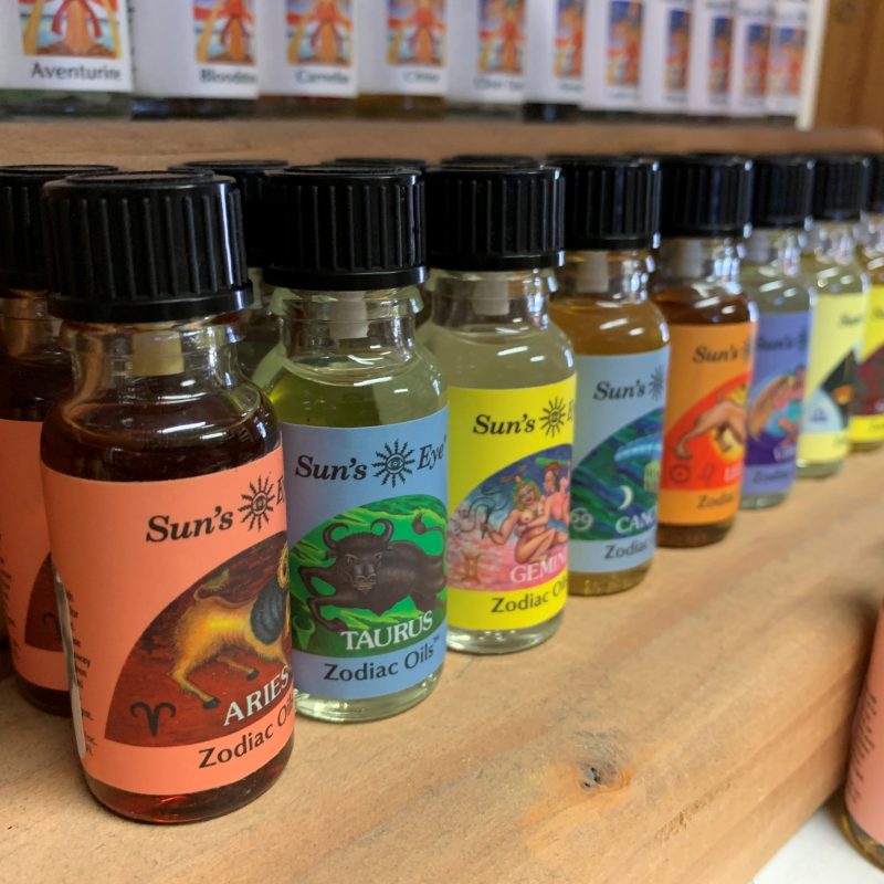 Sun's Eye Zodiac Oils
