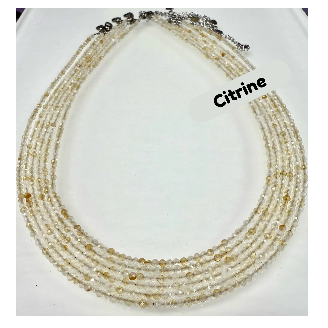 Faceted 2mm Gemstone Necklaces