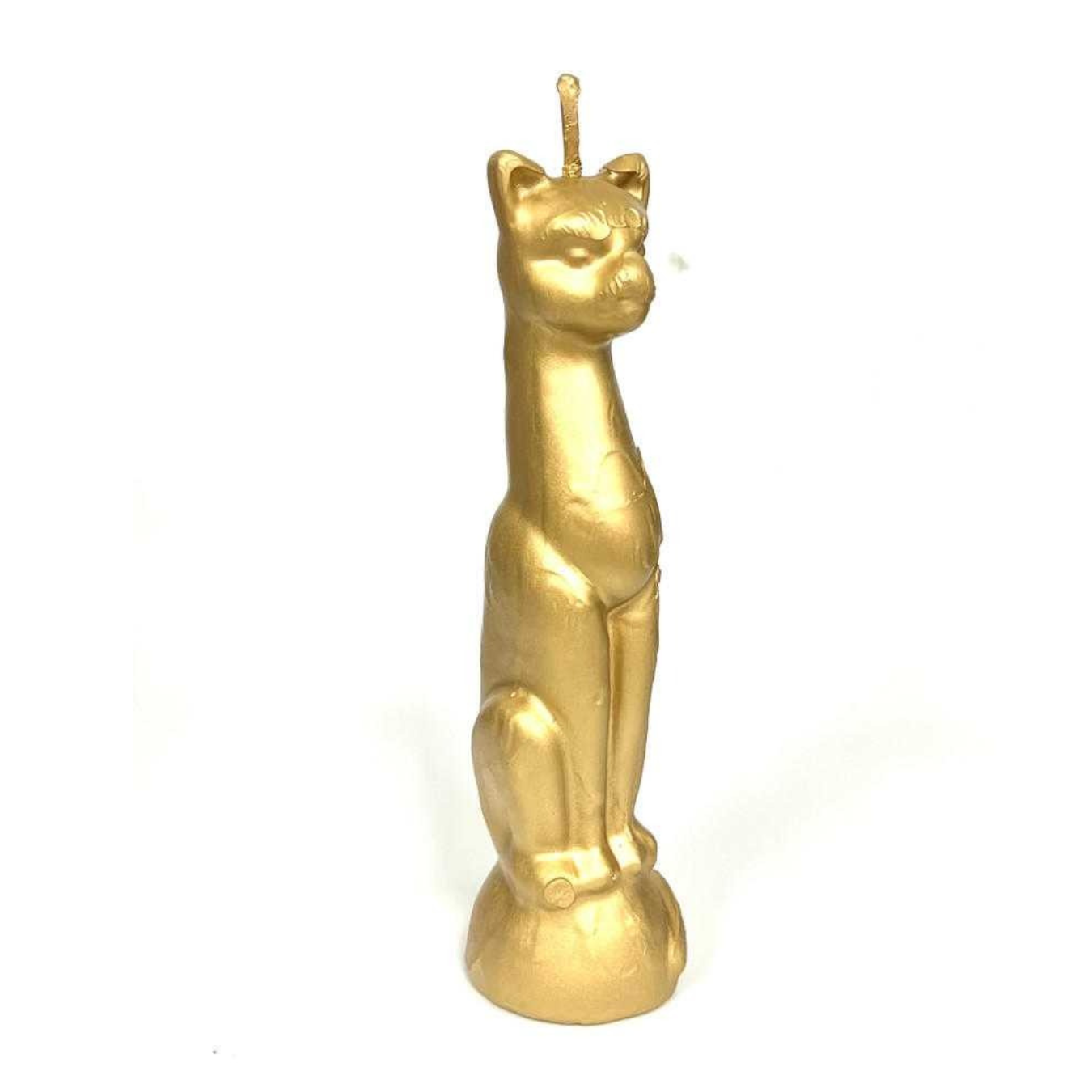 Cat Candle Gold
