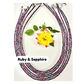 Faceted 2mm Gemstone Necklaces