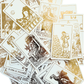 Foil White Gold Tarot & Guide
