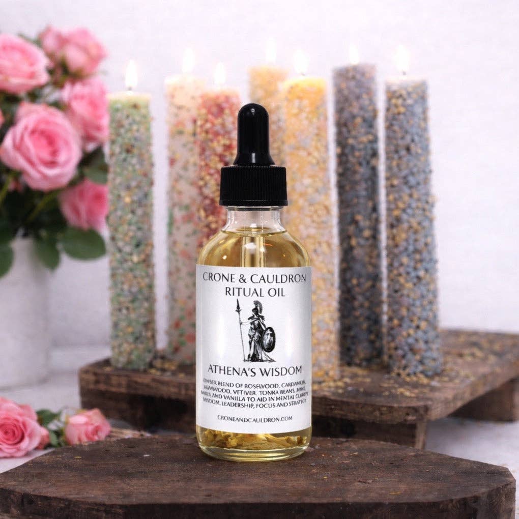 Sacred Goddesss - Athena's Wisdom Ritual Oil (2 oz)