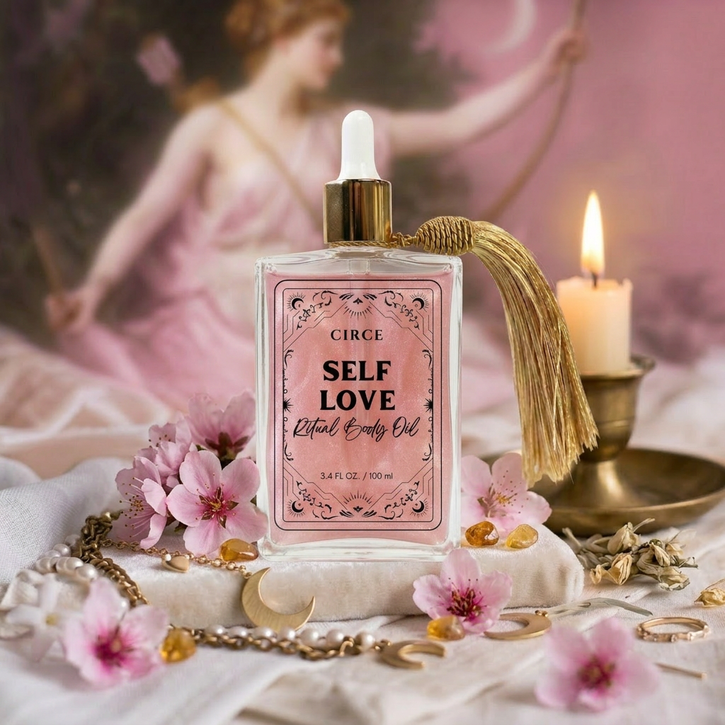 Self Love Ritual Body Oil — Confidence & Heart Healing Oil w