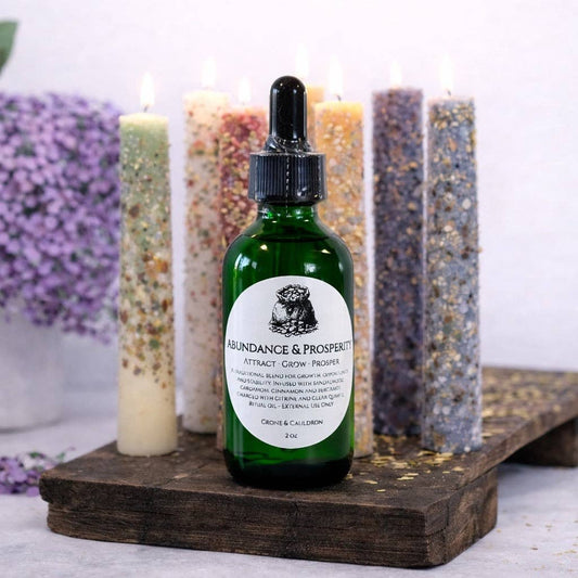 Practical Magick - Abundance & Prosperity Oil (2oz)