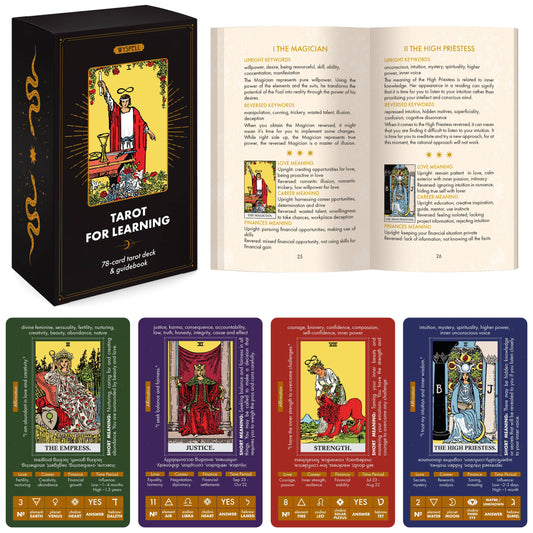 Wyspell Tarot Cards for Learning (112 Pages)