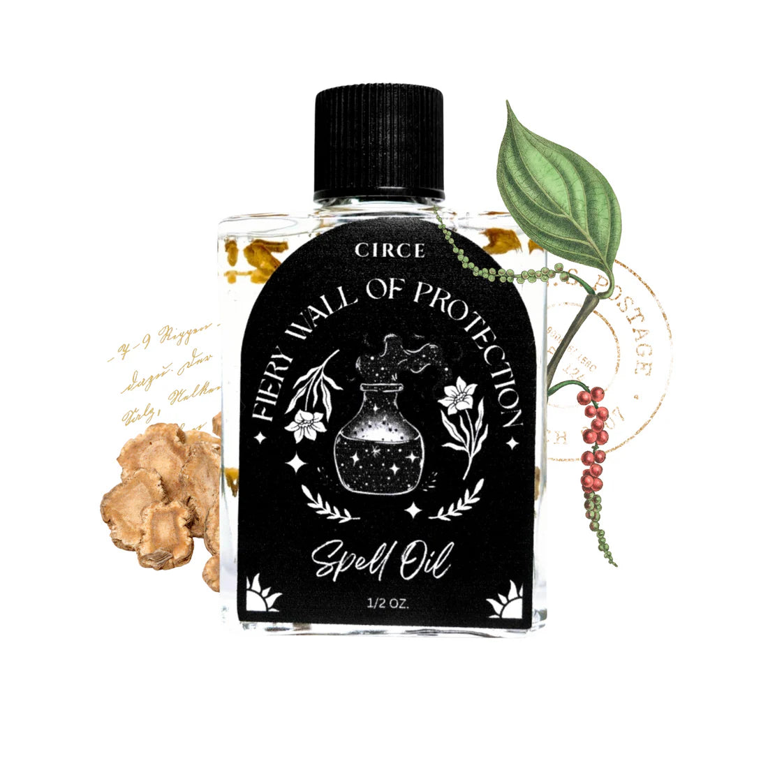 Fiery Wall Spell Oil