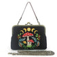 Celestial Mushroom Kiss Lock Bag