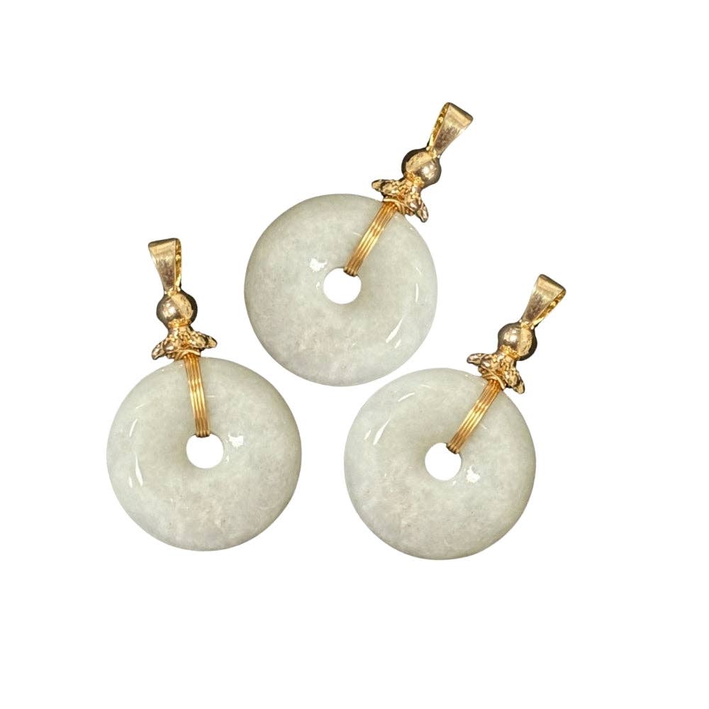 Pendant - Jade Donut