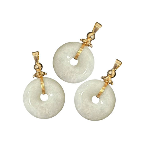 Pendant - Jade Donut