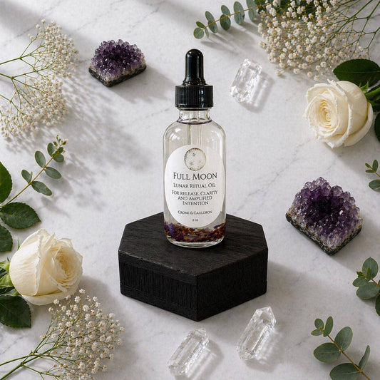 Lunar Magick - Full Moon Ritual Oil (2 oz)