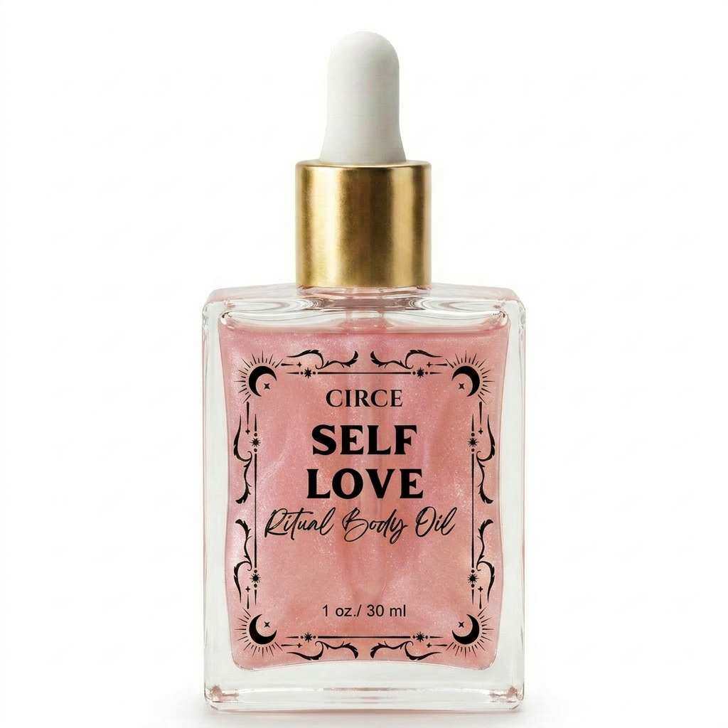 Self Love Ritual Body Oil — Confidence & Heart Healing Oil w