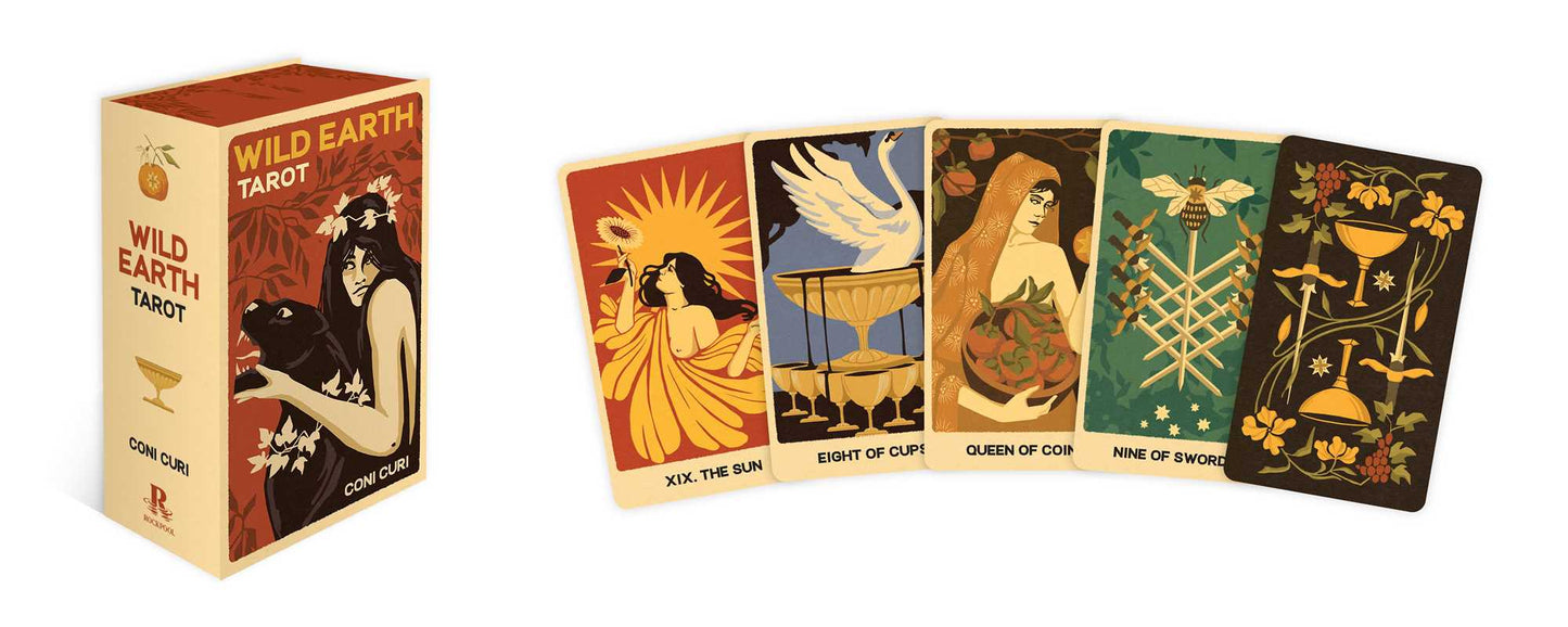 Wild Earth Tarot by Coni Curi