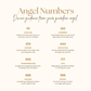 Angel Number Bracelet Stainless Steel/Gold