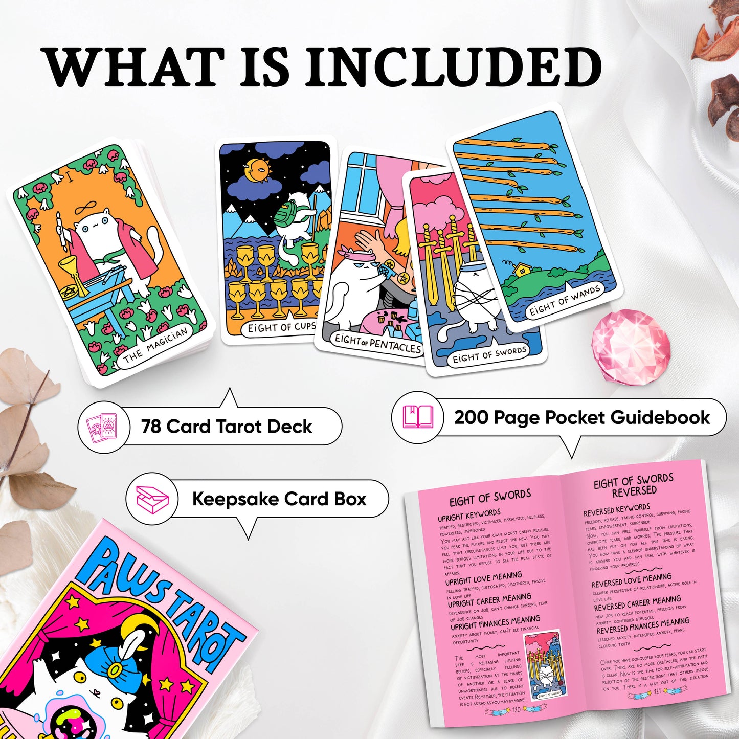 Wyspell Paws Tarot Cards
