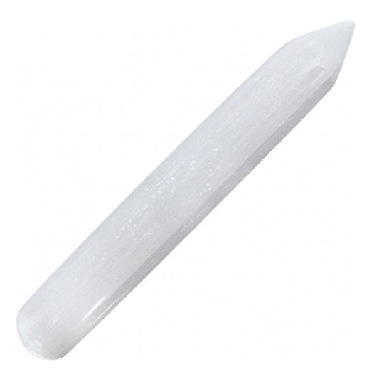Selenite Massage Wand 6"