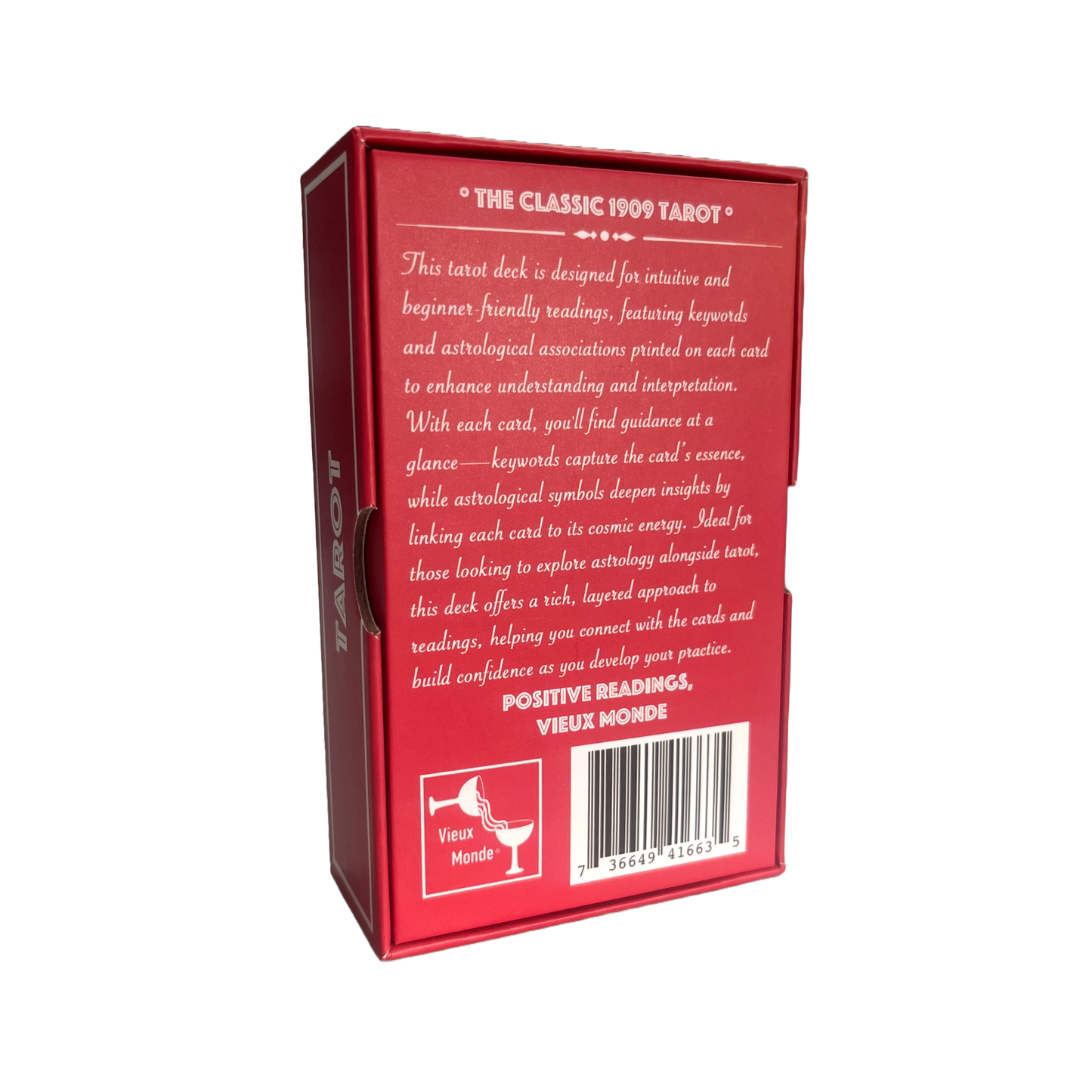 Keyword Tarot Classic Tarot Design with helpful keywords