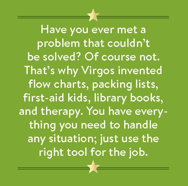 Cosmo Cards: Virgo