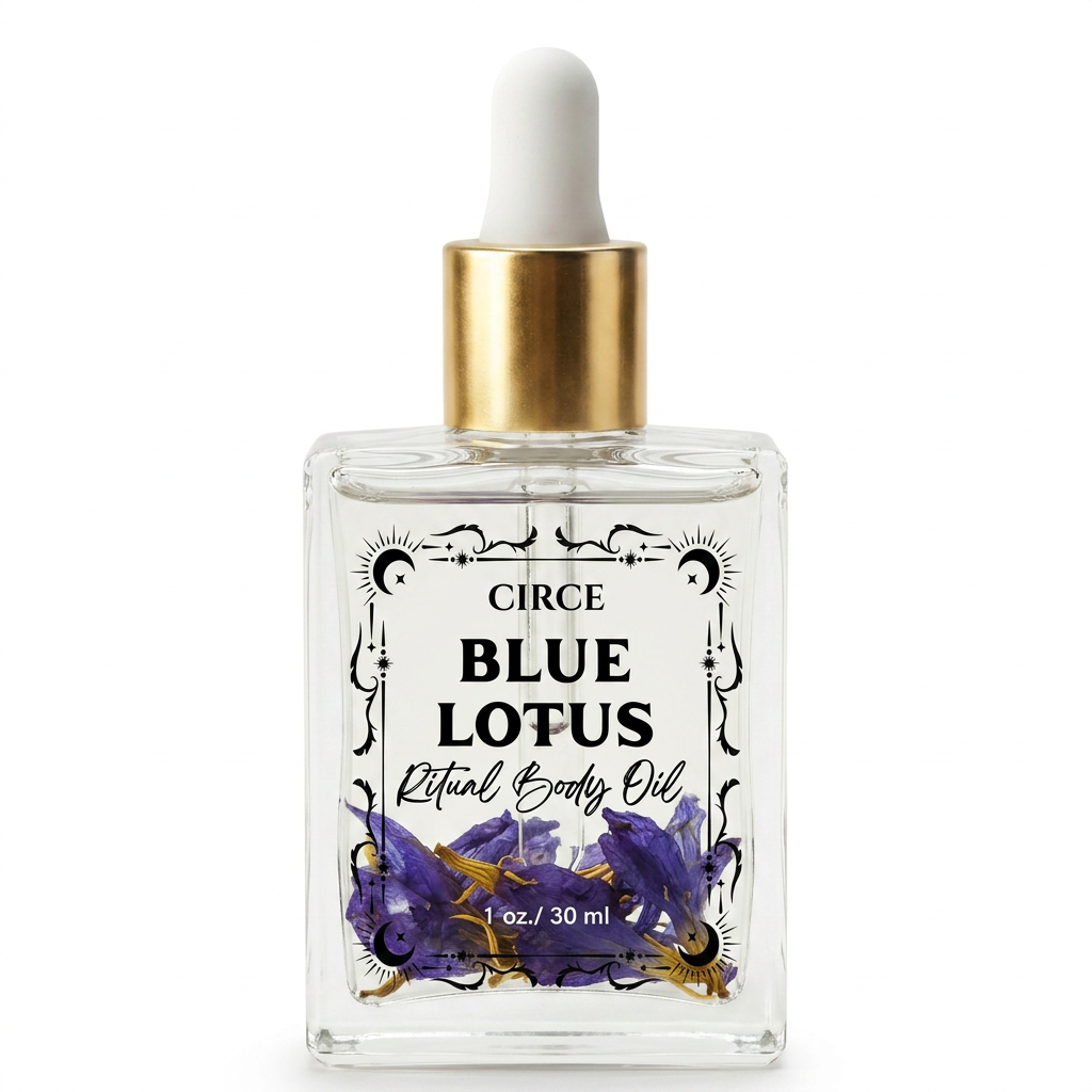 Blue Lotus Ritual Body Oil - Hair, Face, Nail and Body Oil