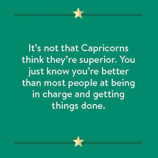 Cosmo Cards: Capricorn