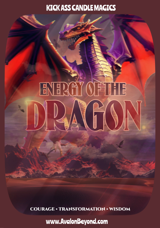 Kick Ass Energy Of The Dragon Candle