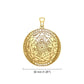 The Seven Archangels Solid Gold Pendant - (Solid Back)