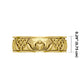 A love to last a lifetime ~ Celtic Knotwork Claddagh 14K Solid Gold Ring