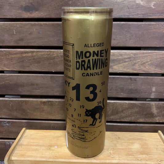 Intention Candle Gold Money Draw