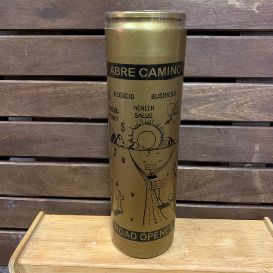 Intention Candle Gold Road Opener