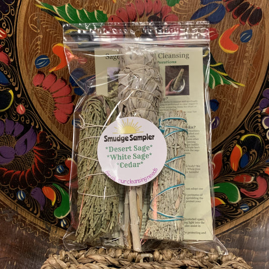Smudge Sampler Pack 3 Piece