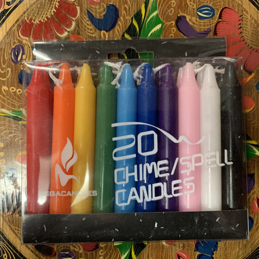 Chime Candle Assorted 20 Pack