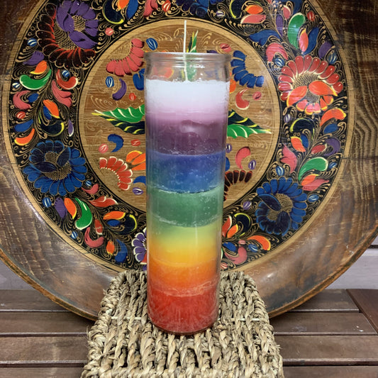 7 Day Chakra Candle - Unscented