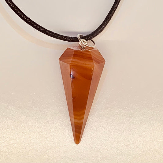 Carnelian Pendulum Pendant