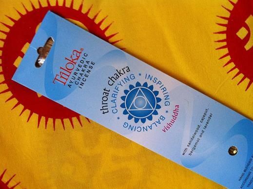 Triloka Chakra Incense, Throat Chakra
