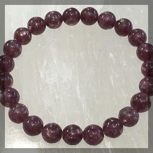 Bracelet, Lepidolite, JBE009