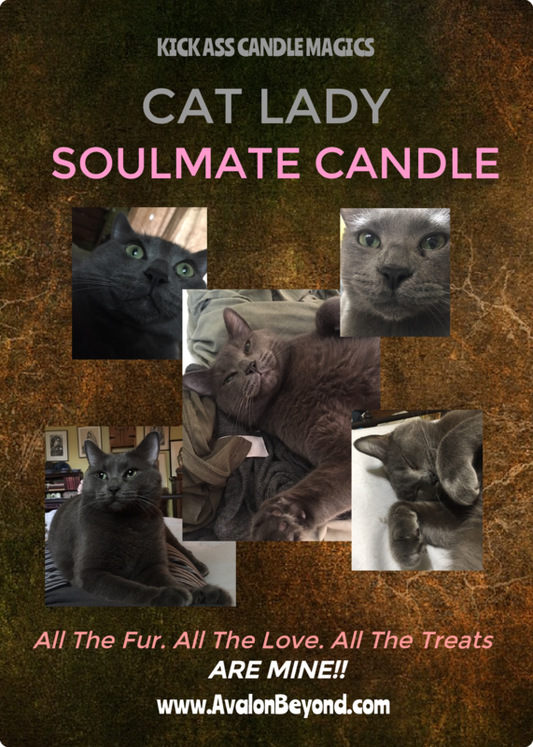 Kick Ass Cat Lady Candle