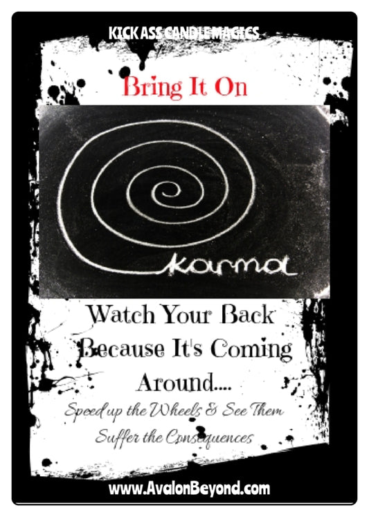 Kick Ass Karma Candle