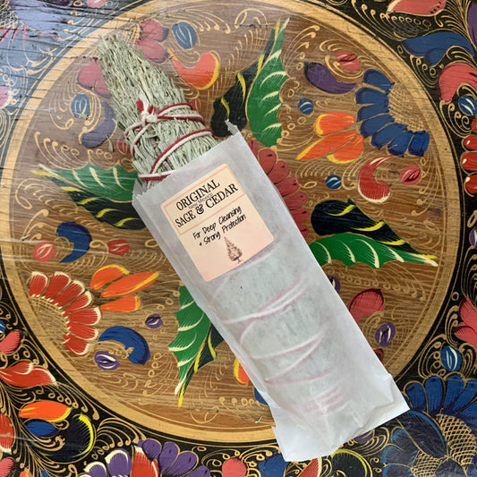 Smudge Stick Original Sage Cedar
