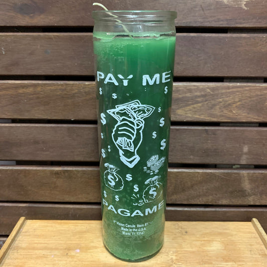 Intention Candle Pay Me Now