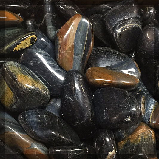 Tiger Eye - Blue