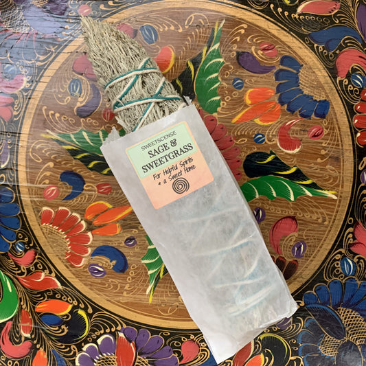Smudge Stick Sage Sweetgrass