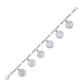 Archangel Seal of Solomon Sterling Silver Charm Bracelet