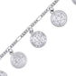 Archangel Seal of Solomon Sterling Silver Charm Bracelet
