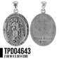 Archangel Raphael Medallion Sterling Silver Pendant Healing And Protection Jewelry
