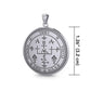 Sigil of the Archangel Uriel Sterling Silver Pendant TPD2824